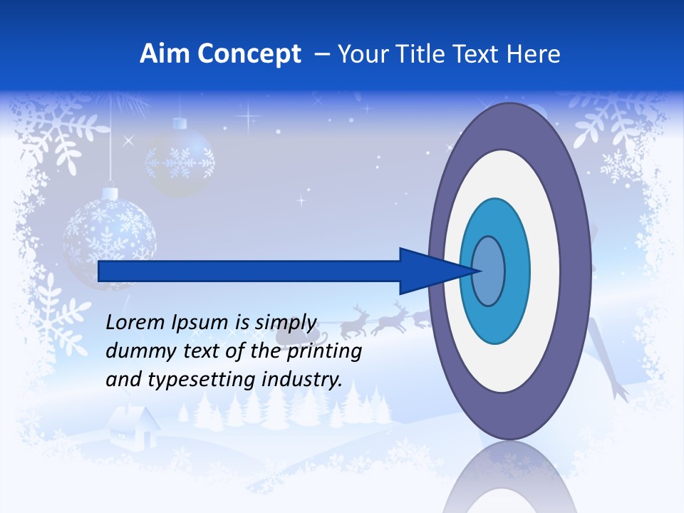 Star Antler Ball PowerPoint Template