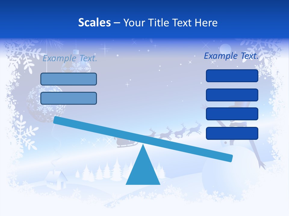 Star Antler Ball PowerPoint Template