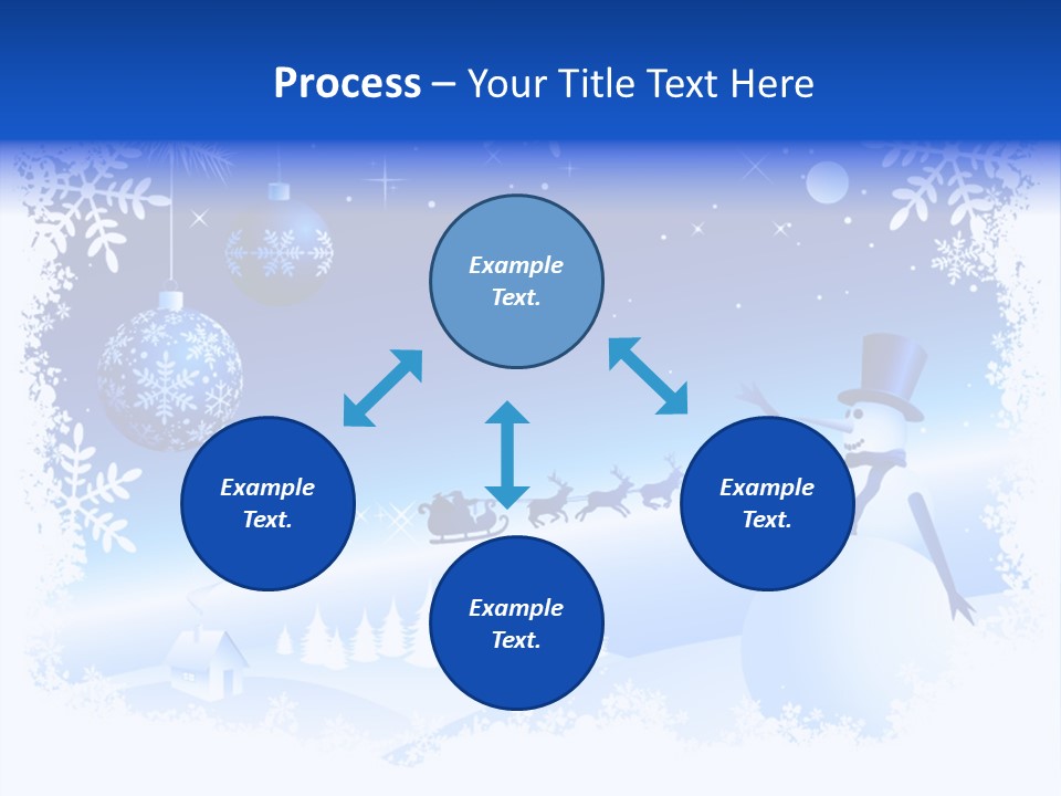 Star Antler Ball PowerPoint Template