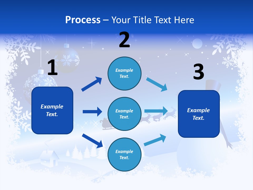 Star Antler Ball PowerPoint Template
