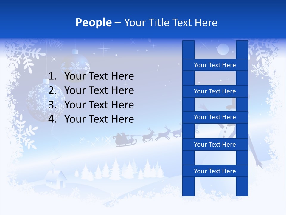 Star Antler Ball PowerPoint Template