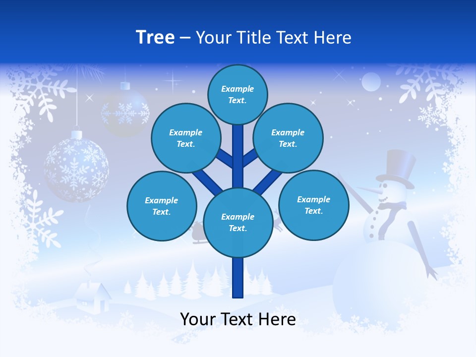 Star Antler Ball PowerPoint Template