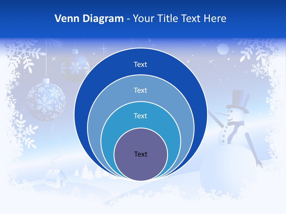 Star Antler Ball PowerPoint Template