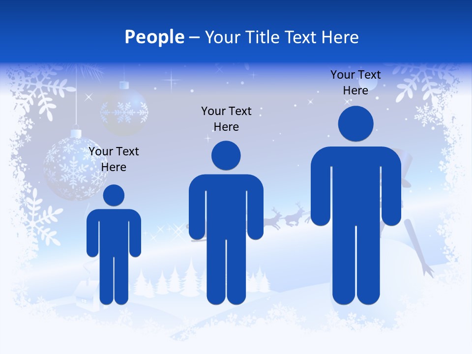 Star Antler Ball PowerPoint Template