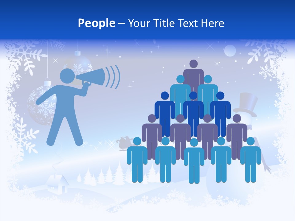 Star Antler Ball PowerPoint Template