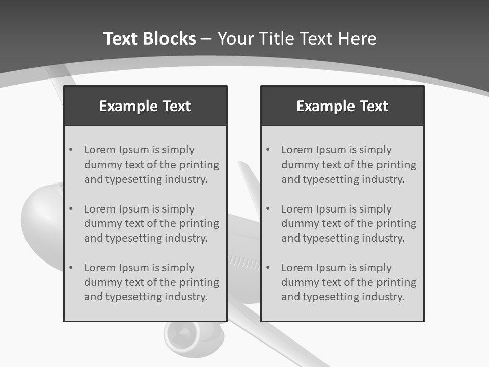 Cargo Depart Sky PowerPoint Template