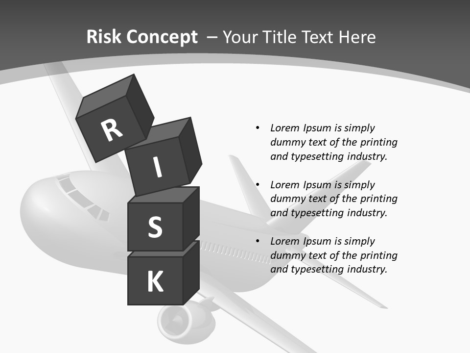 Cargo Depart Sky PowerPoint Template