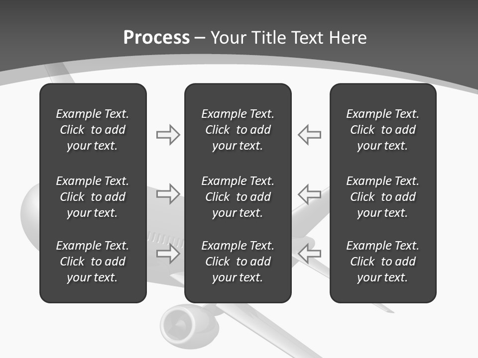 Cargo Depart Sky PowerPoint Template