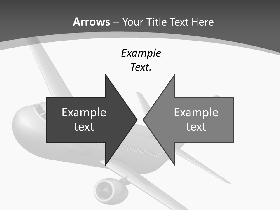 Cargo Depart Sky PowerPoint Template