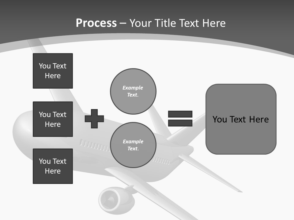 Cargo Depart Sky PowerPoint Template