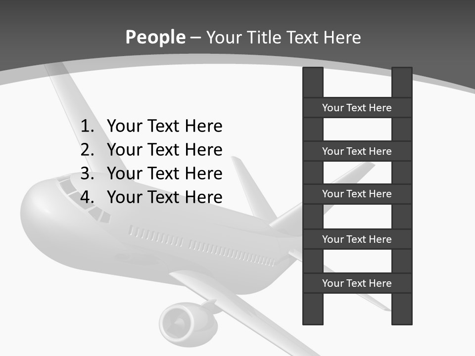 Cargo Depart Sky PowerPoint Template