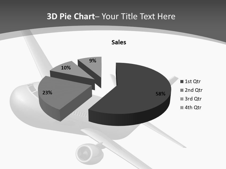 Cargo Depart Sky PowerPoint Template