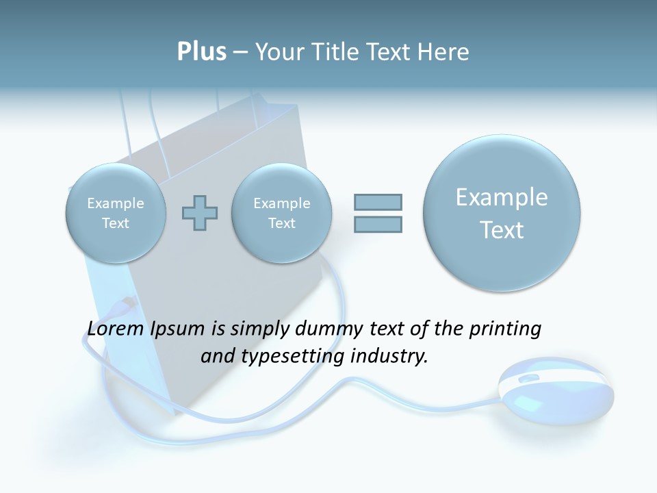 Consumer Buyer Fashion PowerPoint Template