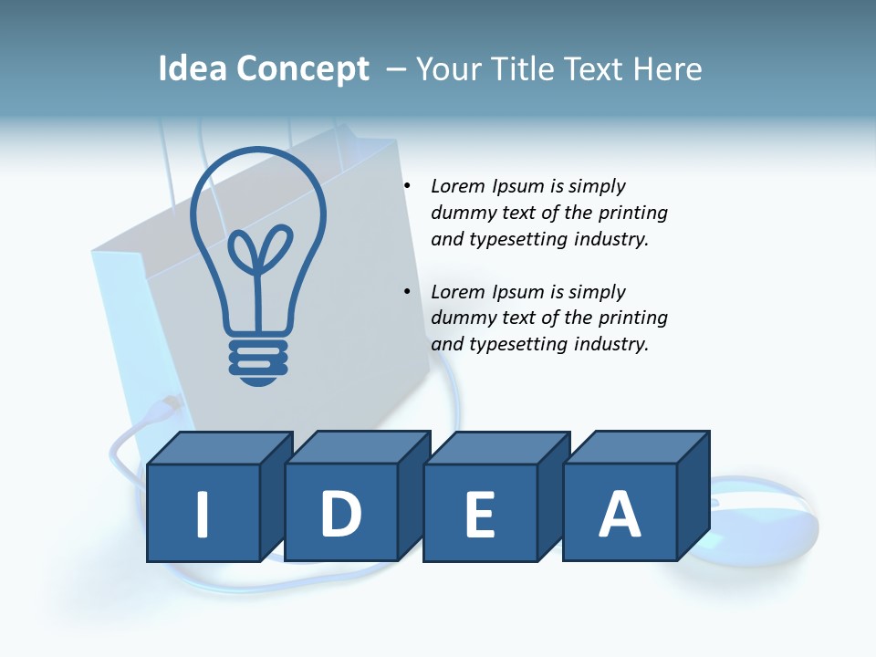 Consumer Buyer Fashion PowerPoint Template