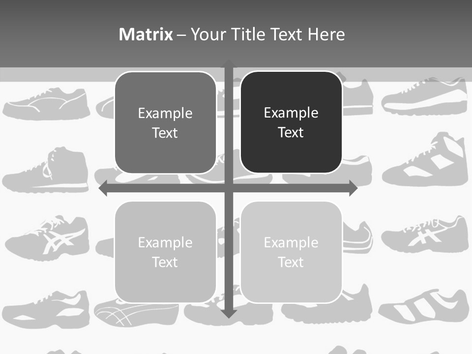 Trial Shoes Football PowerPoint Template