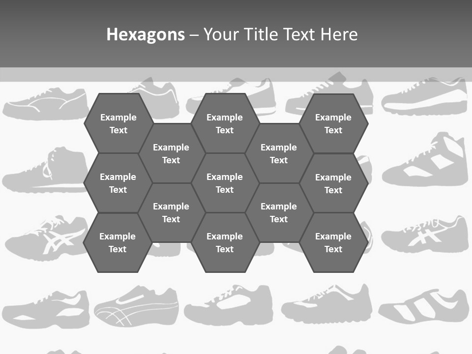 Trial Shoes Football PowerPoint Template