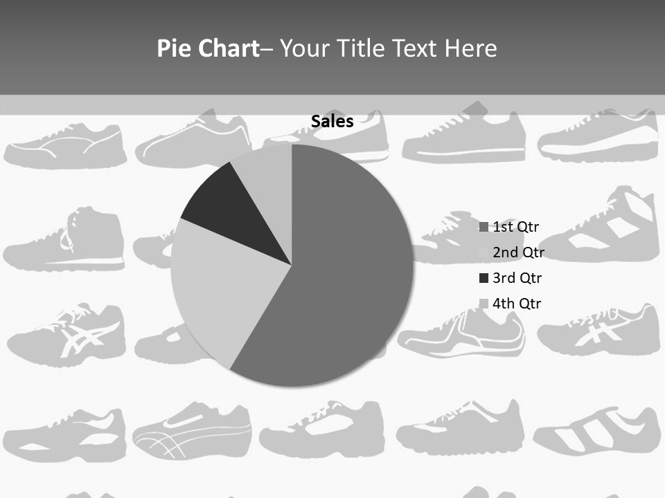 Trial Shoes Football PowerPoint Template