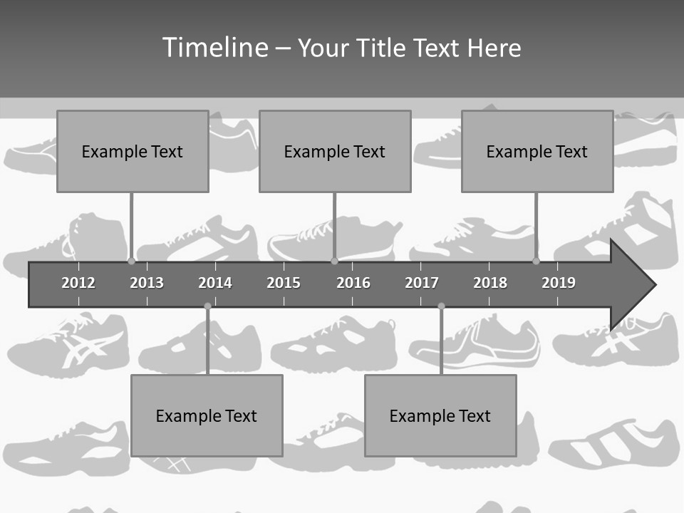 Trial Shoes Football PowerPoint Template