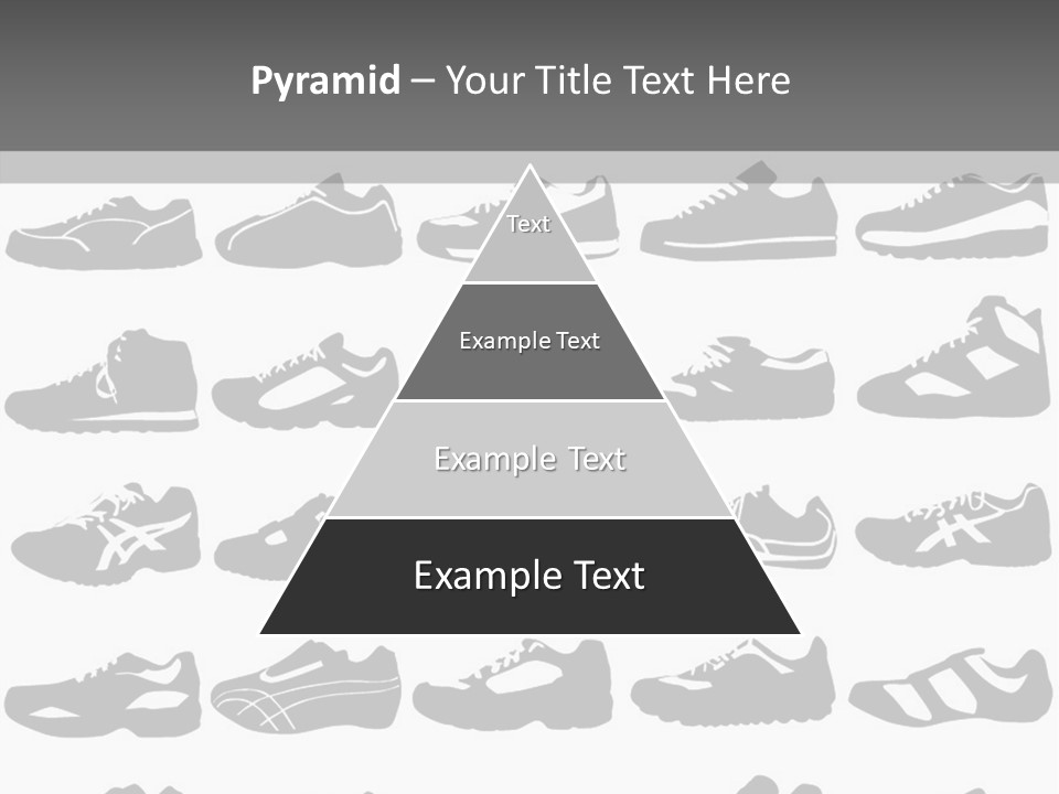 Trial Shoes Football PowerPoint Template