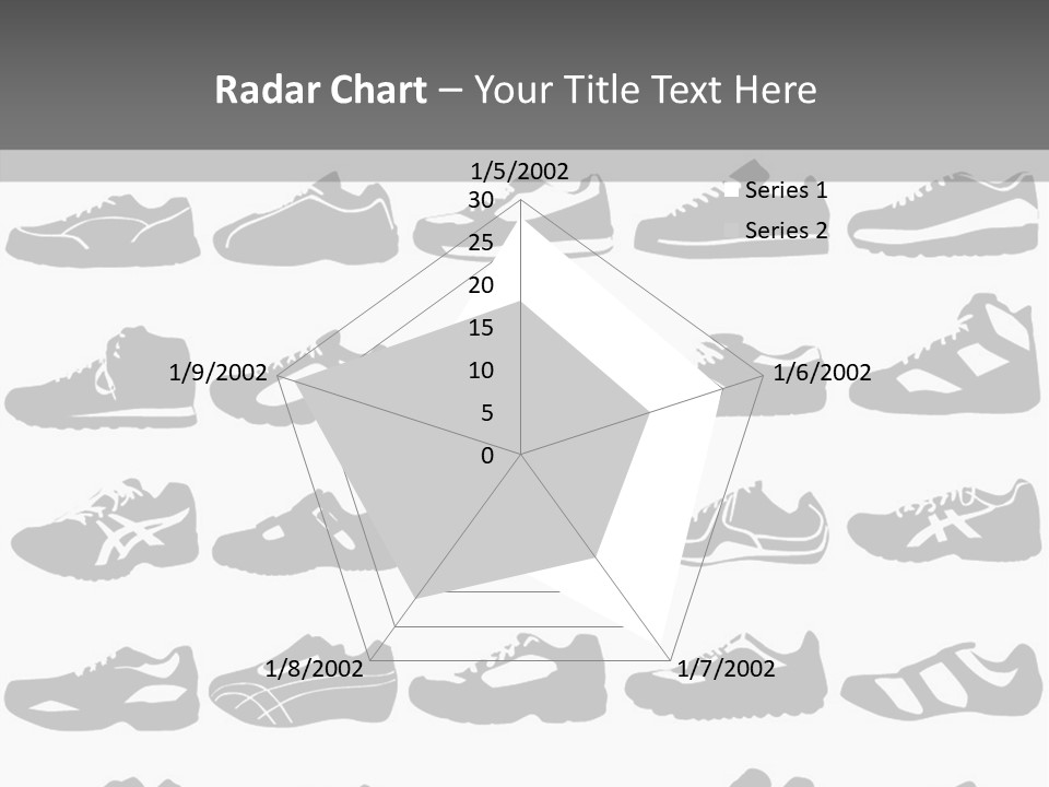 Trial Shoes Football PowerPoint Template