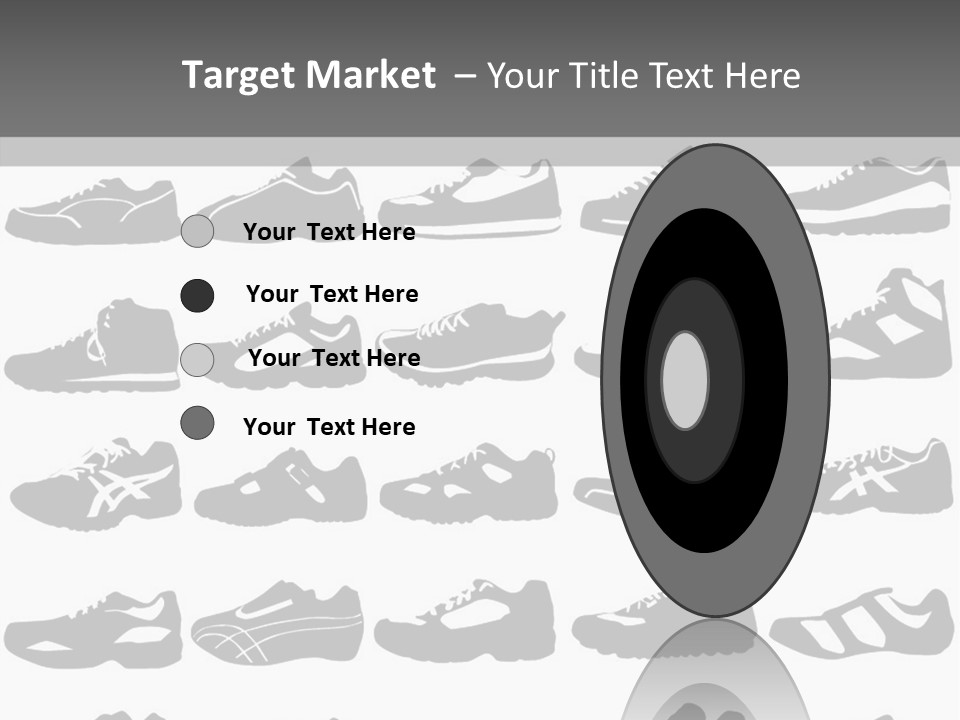 Trial Shoes Football PowerPoint Template