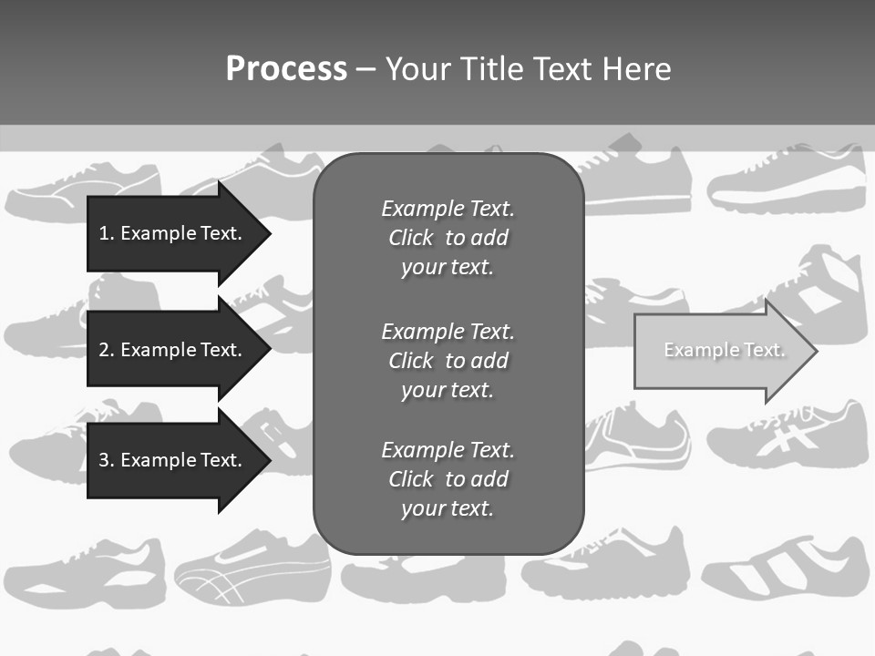 Trial Shoes Football PowerPoint Template