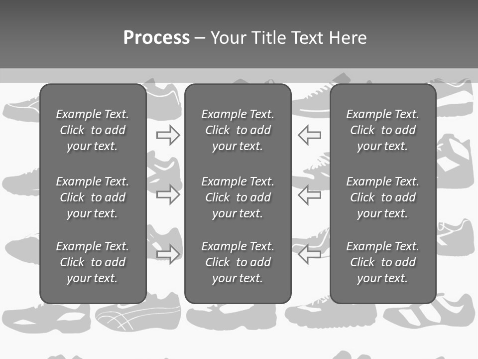 Trial Shoes Football PowerPoint Template