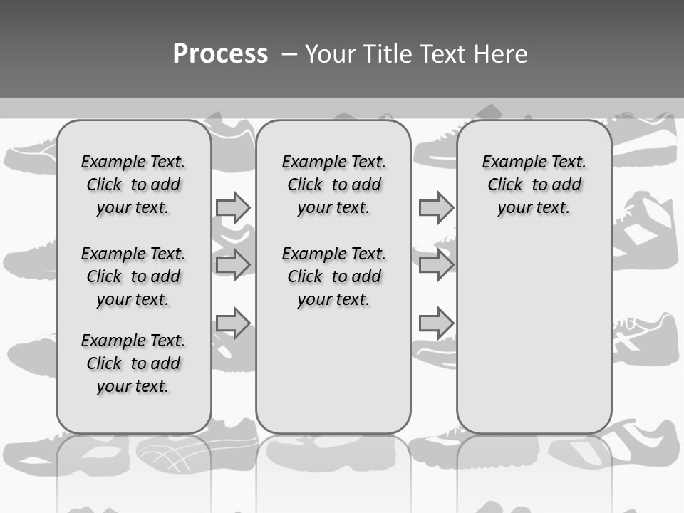 Trial Shoes Football PowerPoint Template