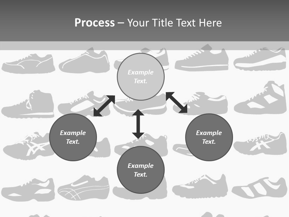 Trial Shoes Football PowerPoint Template