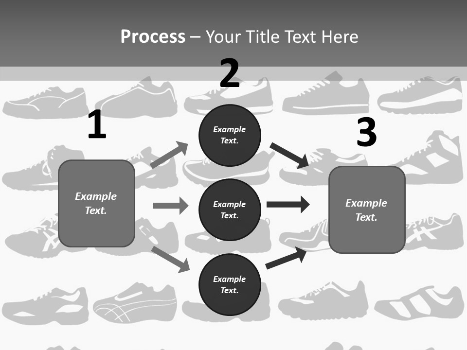Trial Shoes Football PowerPoint Template