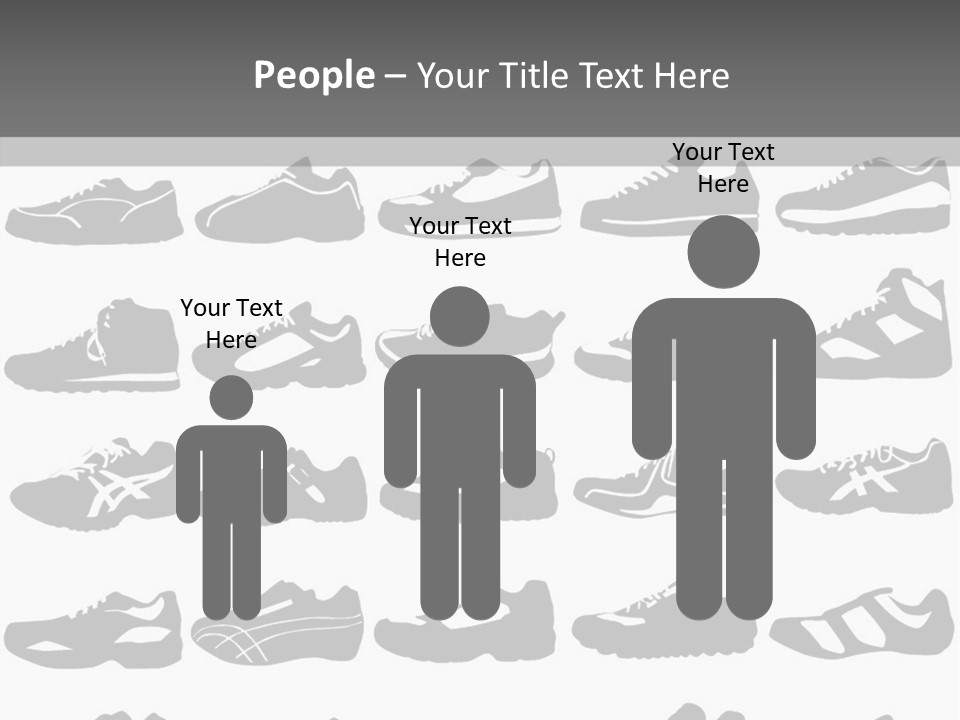 Trial Shoes Football PowerPoint Template