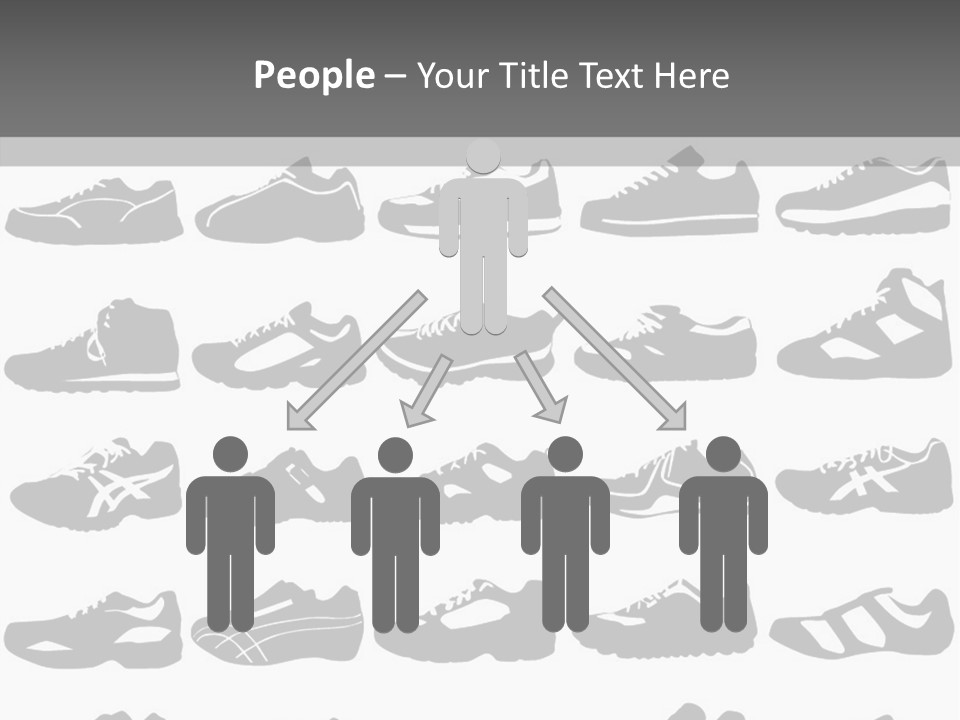 Trial Shoes Football PowerPoint Template