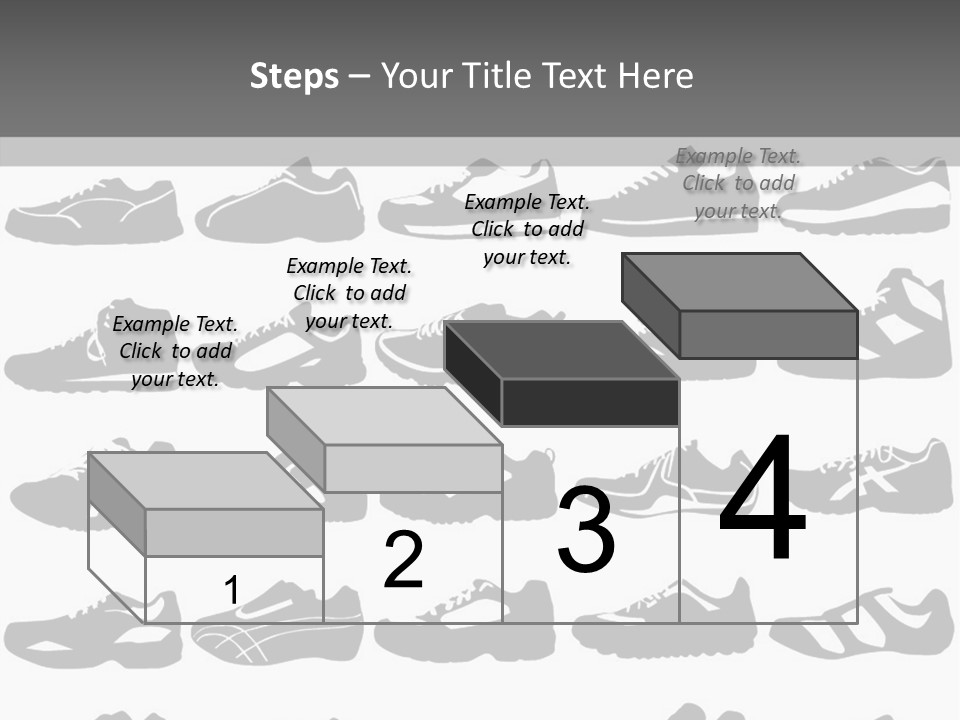 Trial Shoes Football PowerPoint Template