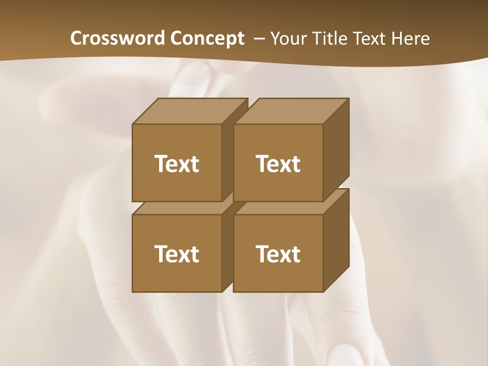 Hands Creme Moisturizer PowerPoint Template