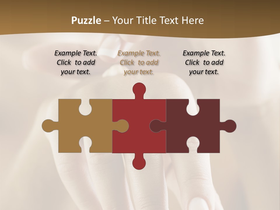 Hands Creme Moisturizer PowerPoint Template