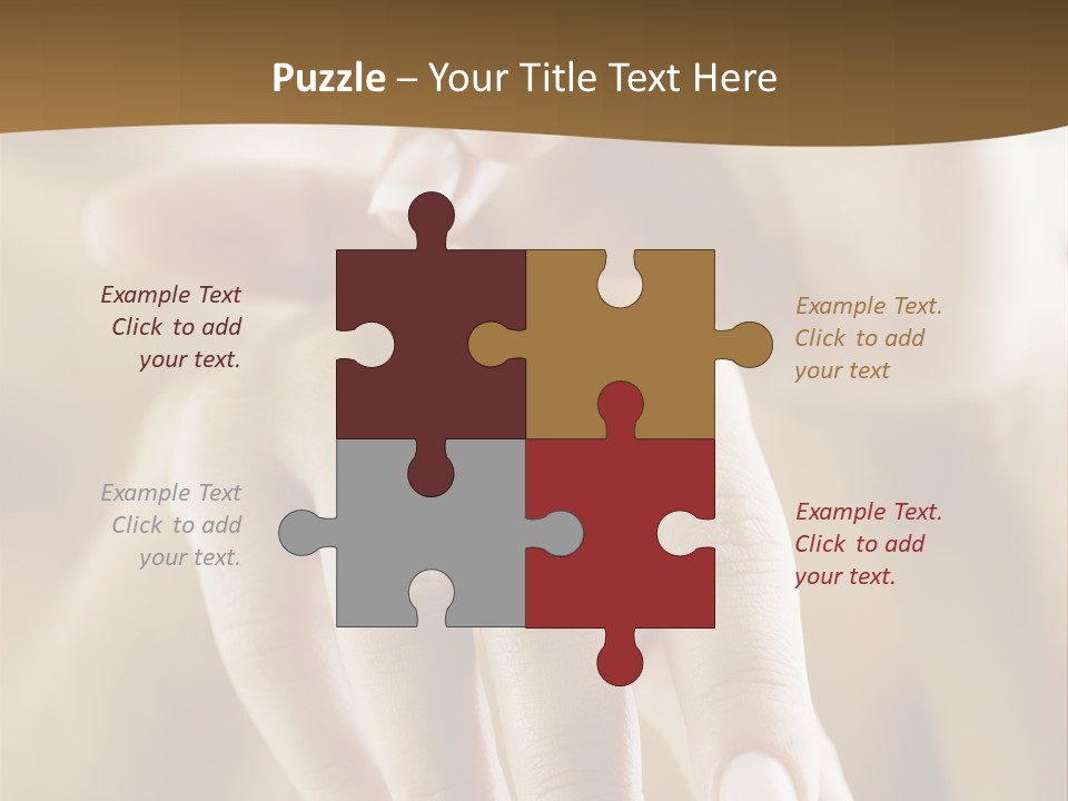 Hands Creme Moisturizer PowerPoint Template