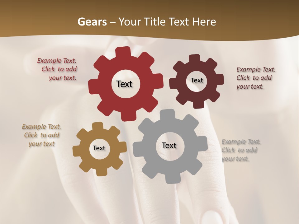 Hands Creme Moisturizer PowerPoint Template