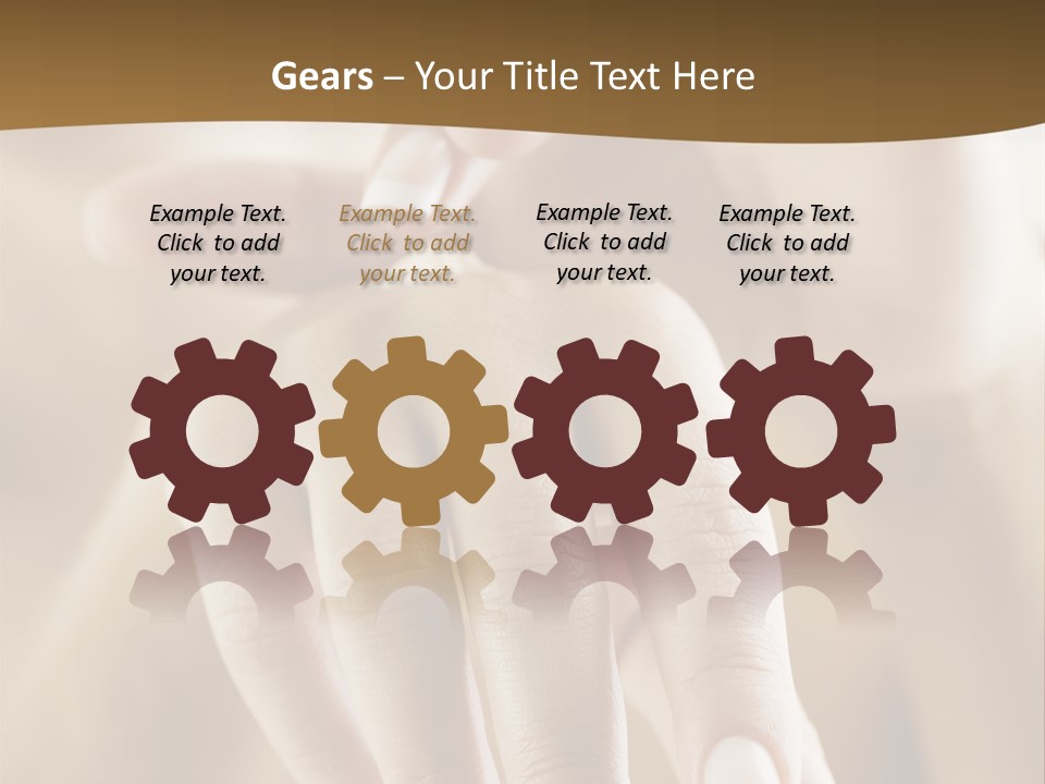 Hands Creme Moisturizer PowerPoint Template