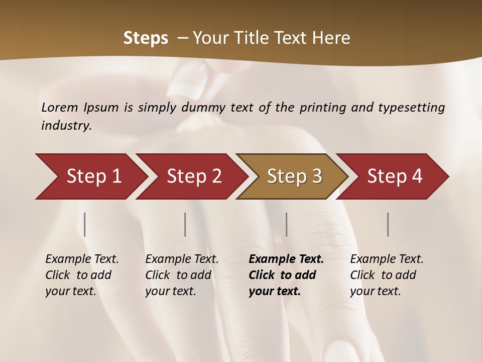 Hands Creme Moisturizer PowerPoint Template