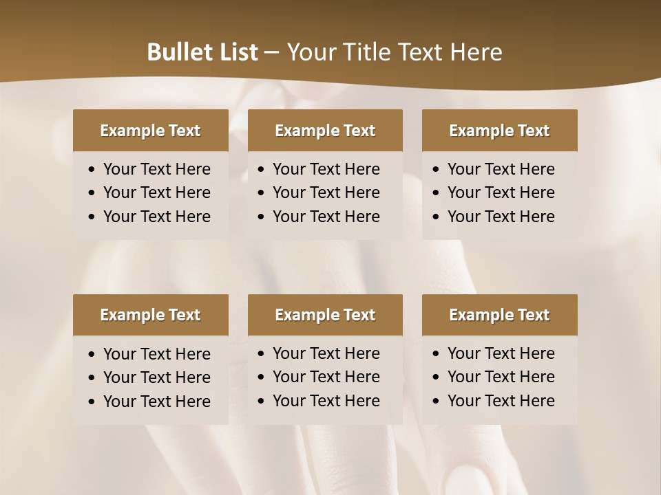 Hands Creme Moisturizer PowerPoint Template