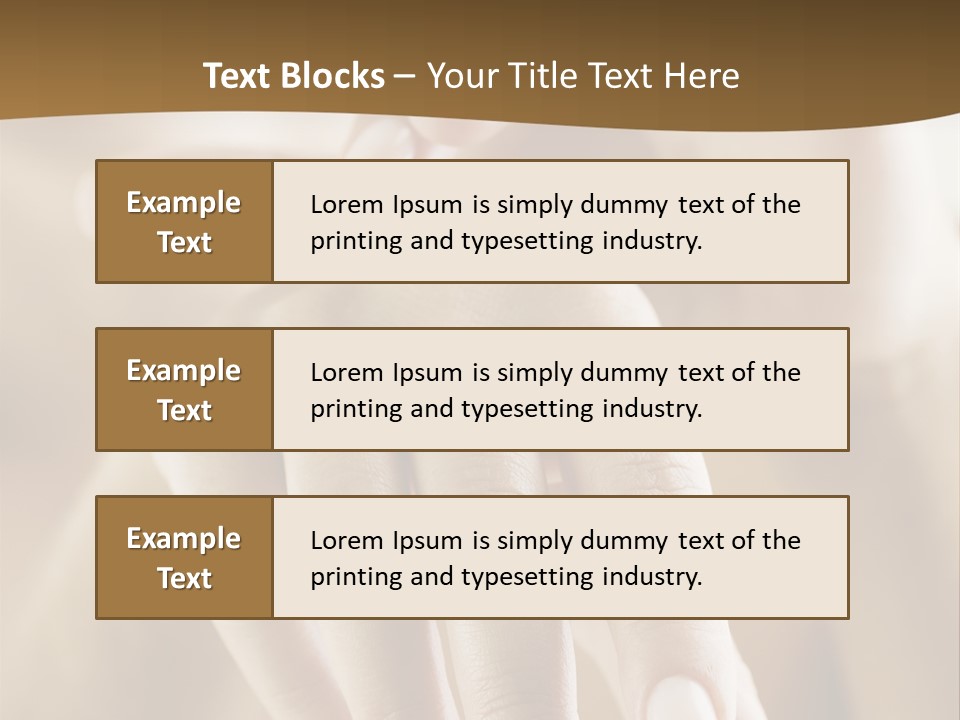 Hands Creme Moisturizer PowerPoint Template