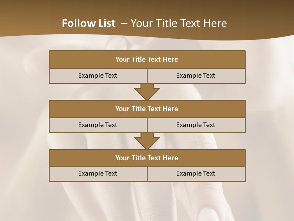Hands Creme Moisturizer PowerPoint Template