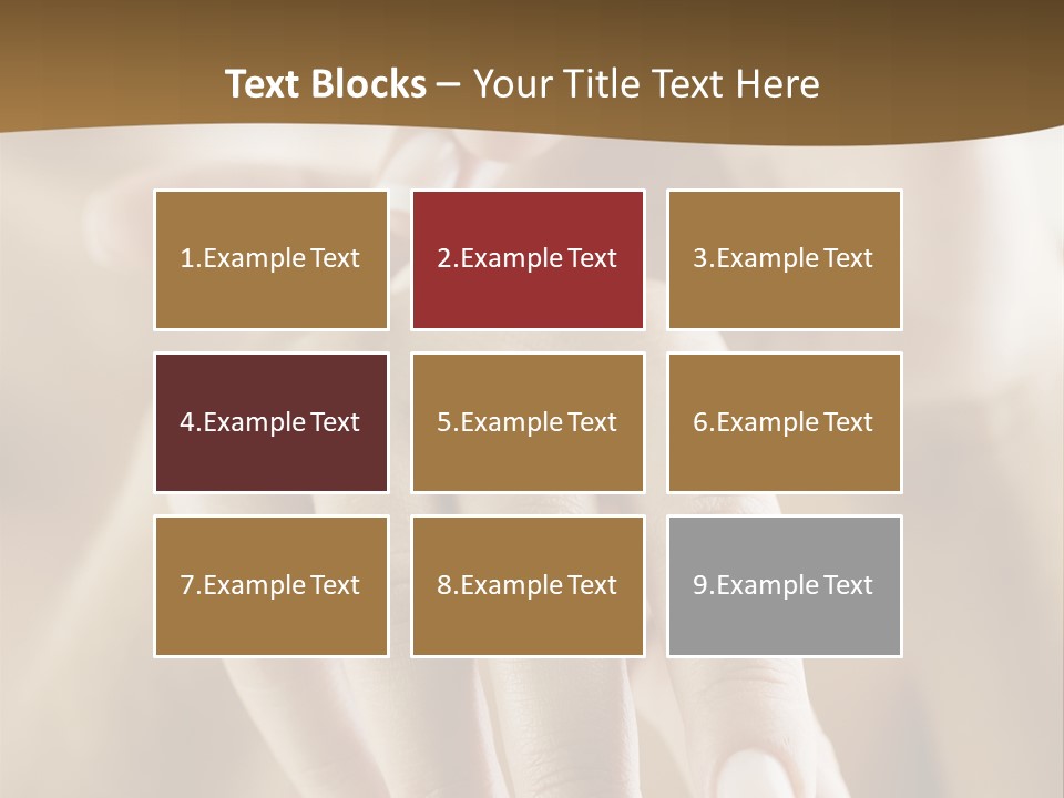 Hands Creme Moisturizer PowerPoint Template