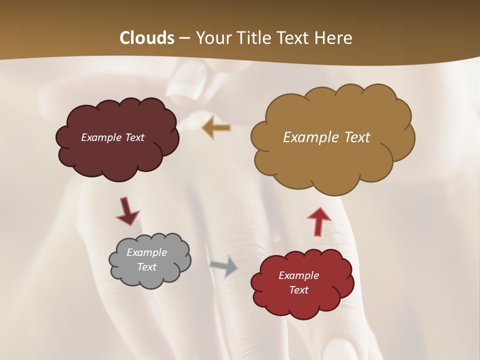 Hands Creme Moisturizer PowerPoint Template