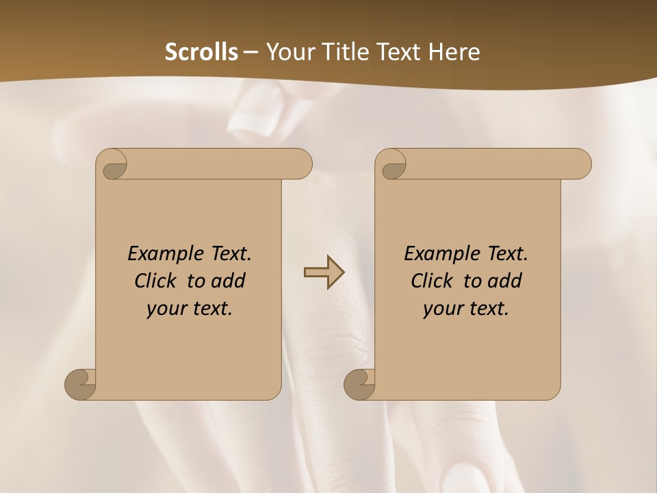 Hands Creme Moisturizer PowerPoint Template