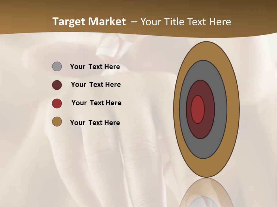 Hands Creme Moisturizer PowerPoint Template