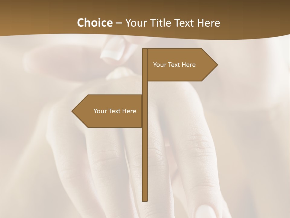 Hands Creme Moisturizer PowerPoint Template