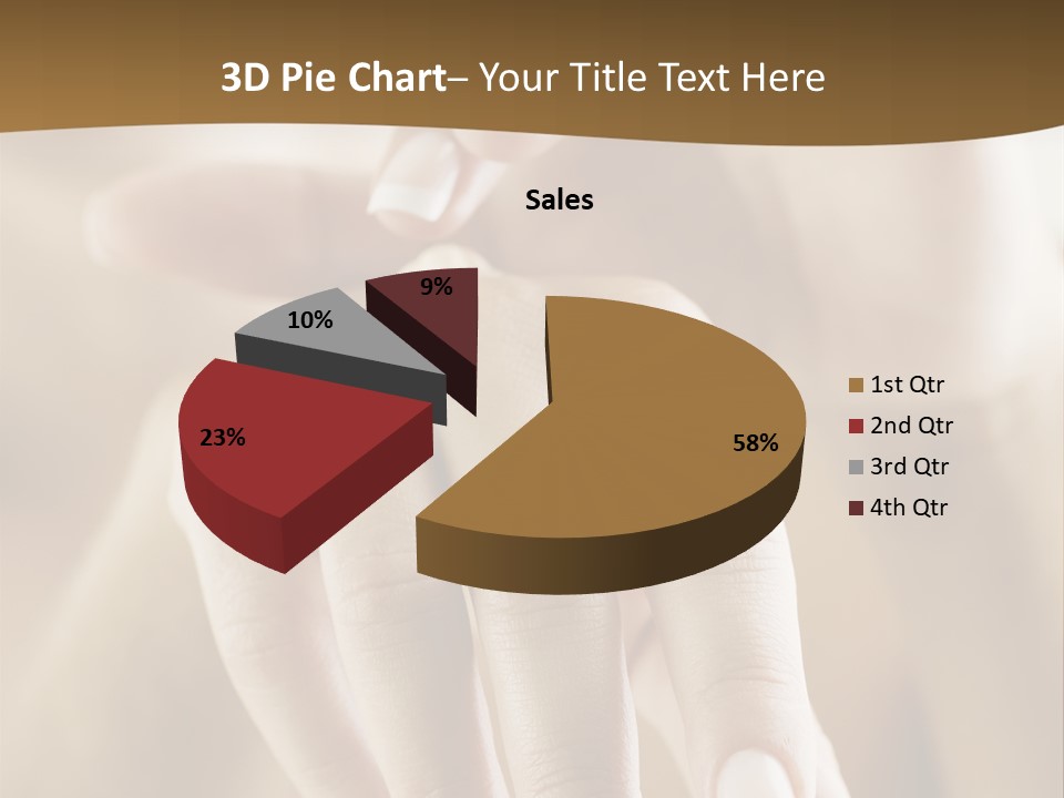 Hands Creme Moisturizer PowerPoint Template