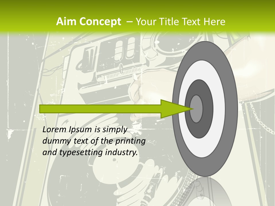 Industry Rock Instrument PowerPoint Template