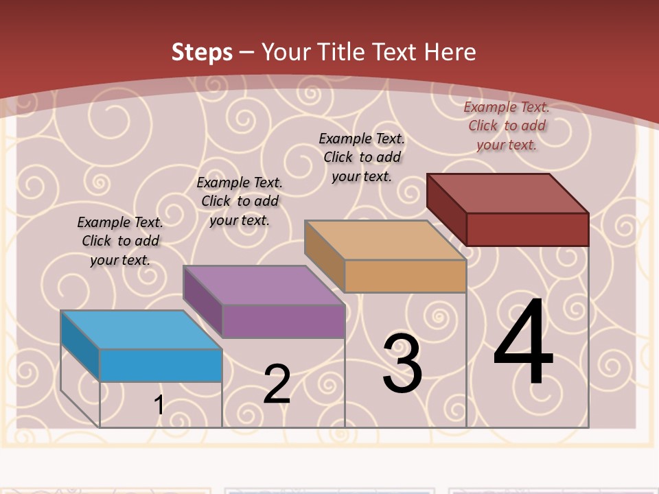 Texture Festive Decoration PowerPoint Template